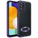 Samsung Galaxy A23 Uyumlu Kılıf Kamera Korumalı Logo Gösteren Zore Omega Kapak