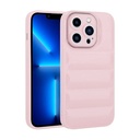 Apple iPhone 13 Pro Max Uyumlu Kılıf Kamera Korumalı Parlak Airbag'li Zore Galya Kapak