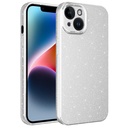 Apple iPhone 14 Plus Uyumlu Kılıf Kamera Korumalı Simli Lüks Zore Koton Kapak