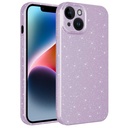 Apple iPhone 13 Uyumlu Kılıf Kamera Korumalı Simli Lüks Zore Koton Kapak
