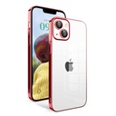 Apple iPhone 14 Uyumlu Kılıf Kamera Korumalı Renkli Çerçeveli Zore Garaj Kapak