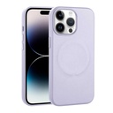 Apple iPhone 14 Pro Max Uyumlu Kılıf PU Deri M-safe Wireless Şarj Özellikli Zore Derix Kapak