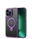 Apple iPhone 14 Pro Max Uyumlu Kılıf M-safe Wireless Şarj Özellikli Standlı Zore Ting Kapak