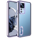 Xiaomi Mi 12T Pro Uyumlu Kılıf Kamera Korumalı Logo Gösteren Zore Omega Kapak