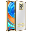 Xiaomi Redmi Note 9S Uyumlu Kılıf Kamera Korumalı Logo Gösteren Zore Omega Kapak