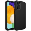Samsung Galaxy A04S Uyumlu Kılıf Metal Çerçeve ve Buton Tasarımlı Silikon Zore Luna Kapak