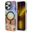 Apple iPhone 13 Pro Max Uyumlu Kılıf M-safe Şarj Özellikli YoungKit Metaverse Serisi Kapak