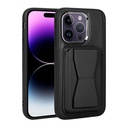 Apple iPhone 14 Pro Max Uyumlu Kılıf Kartlıklı Standlı ​Pu Deri Zore Memo Kapak