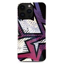 Apple iPhone 14 Pro Uyumlu Kılıf HD Desenli Kajsa Shield Plus Grafiti Serisi Kapak