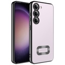 Samsung Galaxy S23 Uyumlu Kılıf Kamera Korumalı Logo Gösteren Zore Omega Kapak