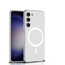 Samsung Galaxy S23 Plus Uyumlu Kılıf Wireless Şarj Özellikli Zore Kıpta M-safe Silikon Kapak