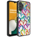 Samsung Galaxy A13 4G Uyumlu Kılıf Aynalı Desenli Kamera Korumalı Parlak Zore Mirror Kapak