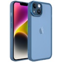 Apple iPhone 14 Plus Uyumlu Kılıf Kamera Korumalı Transparan Zore Post Kapak