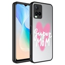 Vivo Y21S Uyumlu Kılıf Aynalı Desenli Kamera Korumalı Parlak Zore Mirror Kapak