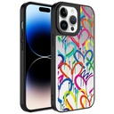 Apple iPhone 14 Pro Max Uyumlu Kılıf Aynalı Desenli Kamera Korumalı Parlak Zore Mirror Kapak