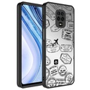 Xiaomi Redmi Note 9S Uyumlu Kılıf Aynalı Desenli Kamera Korumalı Parlak Zore Mirror Kapak