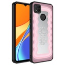 Xiaomi Redmi 9C Uyumlu Kılıf Aynalı Desenli Kamera Korumalı Parlak Zore Mirror Kapak