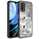 Xiaomi Redmi 9T Uyumlu Kılıf Aynalı Desenli Kamera Korumalı Parlak Zore Mirror Kapak
