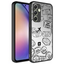 Samsung Galaxy A34 Uyumlu Kılıf Aynalı Desenli Kamera Korumalı Parlak Zore Mirror Kapak
