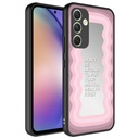 Samsung Galaxy A54 Uyumlu Kılıf Aynalı Desenli Kamera Korumalı Parlak Zore Mirror Kapak