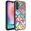 Samsung Galaxy A14 Uyumlu Kılıf Aynalı Desenli Kamera Korumalı Parlak Zore Mirror Kapak