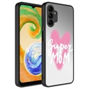 Samsung Galaxy A04S Uyumlu Kılıf Aynalı Desenli Kamera Korumalı Parlak Zore Mirror Kapak