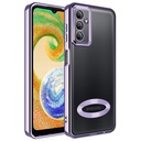 Samsung Galaxy A14 Uyumlu Kılıf Kamera Korumalı Logo Gösteren Zore Omega Kapak