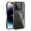 Apple iPhone 14 Pro Max Uyumlu Kılıf M-safe Şarj Özellikli Standlı Zore Klon Kapak
