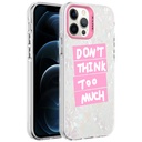 Apple iPhone 12 Pro Uyumlu Kılıf Mermer Desenli Zore Marbello Kapak