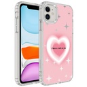 Apple iPhone 11 Uyumlu Kılıf Airbagli Parlak Tasarımlı Zore Mimbo Kapak
