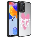 Xiaomi Redmi Note 12 Pro 4G Uyumlu Kılıf Aynalı Desenli Kamera Korumalı Parlak Zore Mirror Kapak