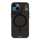 Apple iPhone 13 Uyumlu Kılıf M-safe Şarj Özellikli Standlı YoungKit Hermit Bracket Serisi Kapak