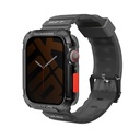 Apple Watch 7 45mm Uyumlu SkinArma Kurono Sert PC Kasa Koruyucu + Shokku Silikon Kordon