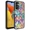 Samsung Galaxy M14 Uyumlu Kılıf Aynalı Desenli Kamera Korumalı Parlak Zore Mirror Kapak