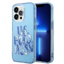 Apple iPhone 14 Pro Uyumlu Kılıf U.S. POLO ASSN. Renkli Grafiti Baskılı Dizayn Kapak