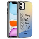 Apple iPhone 11 Uyumlu Kılıf Desenli Zore Dragon Sert Kapak