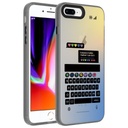 Apple iPhone 8 Plus Uyumlu Kılıf Desenli Zore Dragon Sert Kapak