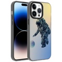 Apple iPhone 14 Pro Max Uyumlu Kılıf Desenli Zore Dragon Sert Kapak