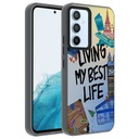 Samsung Galaxy A54 Uyumlu Kılıf Desenli Zore Dragon Sert Kapak