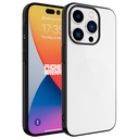 Apple iPhone 15 Pro Uyumlu Kılıf Sert PC Renkli Çerçeveli Zore Riksos Kapak