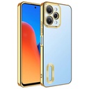 Xiaomi Redmi 12 Uyumlu Kılıf Kamera Korumalı Logo Gösteren Zore Omega Kapak