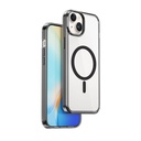 Apple iPhone 15 Uyumlu Kılıf Wiwu MCC-101 Magnetic Crystal Sert PC Kapak