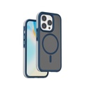 Apple iPhone 15 Pro Max Uyumlu Kılıf Wiwu ZKK-012 M-safe Şarj Özellikli Air Cushion Kapak