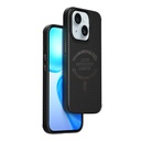 Apple iPhone 15 Uyumlu Kılıf Wiwu LCC-107 Karbon Fiber M-safe Şarj Özellikli Kamera Korumalı Kabon Kapak