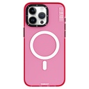Apple iPhone 15 Pro Max Uyumlu Kılıf M-safe Şarj Özellikli YoungKit Crystal Color Serisi Kapak
