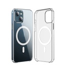 Apple iPhone 15 Uyumlu Kılıf Zore Wireless Şarj Özellikli Şeffaf Orjin Kapak