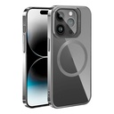 Apple iPhone 15 Pro Max Uyumlu Kılıf M-safe Şarj Özellikli Standlı Zore Klon Kapak