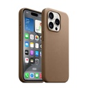 Apple iPhone 15 Pro Uyumlu Kılıf Zore M-safe Şarj Özellikli Mikro Fiber Optimal Kapak