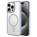 Apple iPhone 15 Pro Uyumlu Kılıf Wireless Şarj Özellikli Sert PC Zore Mat Riksos M-safe Kapak