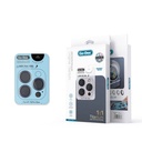 Apple iPhone 15 Pro Max Uyumlu Go Des Titanium Premium Temperli Kamera Lens Koruyucu